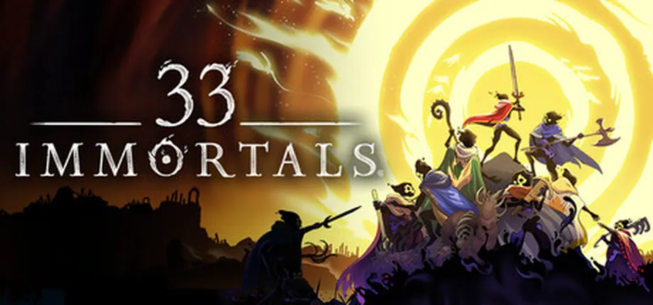 Official 33 Immortals artwork used for a multiplayer co-op guide