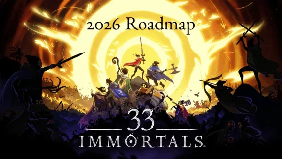 Official 33 Immortals 2026 roadmap artwork